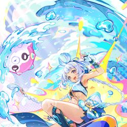 This is a pixiv picture whose title is ムアラニ.