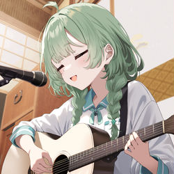This is a pixiv picture whose title is 夜のしらべ.