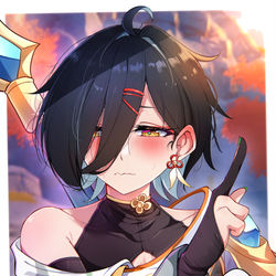This is a pixiv picture whose title is Shenther’s son - Shenhua.