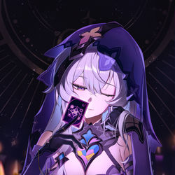 This is a pixiv picture whose title is BlackSwan💜.