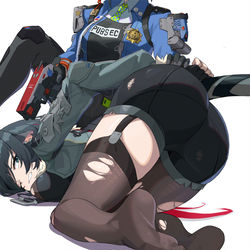 This is a pixiv picture whose title is 假戏真做.