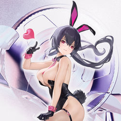 This is a pixiv picture whose title is Fantasies...to be a bunny!.