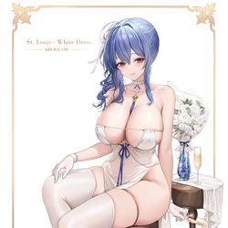 This is a pixiv picture whose title is St. Louis - White Dress.