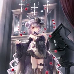 This is a pixiv picture whose title is 『Ave my Dear』.