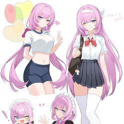 This is a pixiv picture whose title is 爱莉希亚雅罕你.