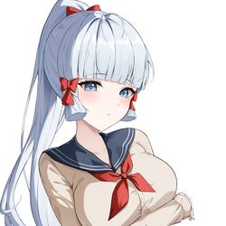 This is a pixiv picture whose title is Ayaka.