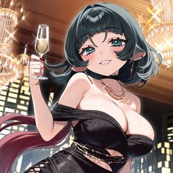 This is a pixiv picture whose title is 舞踏会に変装潜入するジェーン.
