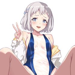 This is a pixiv picture whose title is 水着リーリヤ.