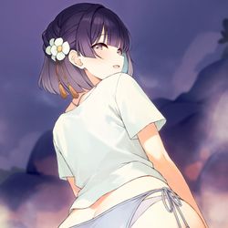 This is a pixiv picture whose title is 秦谷 美鈴.