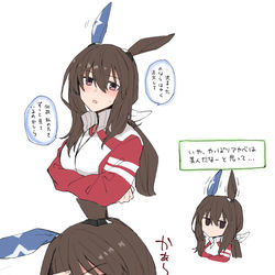 This is a pixiv picture whose title is アヤベさんおさんぽその後.