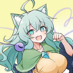 This is a pixiv picture whose title is にゃんにゃんこいし.
