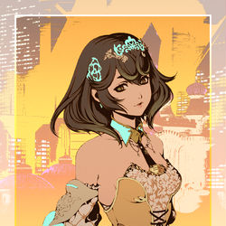 This is a pixiv picture whose title is sphene.