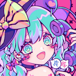 This is a pixiv picture whose title is 盲なんど目.