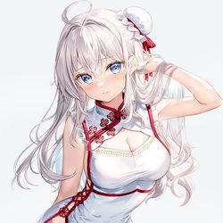 This is a pixiv picture whose title is チーパオアーリャさん.