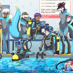 This is a pixiv picture whose title is Dive Cert..