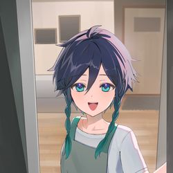 This is a pixiv picture whose title is お出迎え.