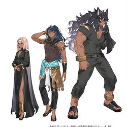 This is a pixiv picture whose title is 【お仕事】俺は全てをパリイする　７巻キャラデザ.