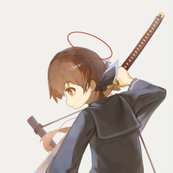 This is a pixiv picture whose title is 小一孁こはね.