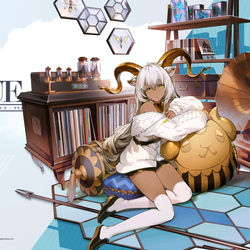 This is a pixiv picture whose title is 【お仕事】アークナイツ　ビーズワクス　スキン.