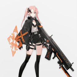 This is a pixiv picture whose title is 【お仕事】ブラック★ロックシューター FRAGMENT　ユズキ.
