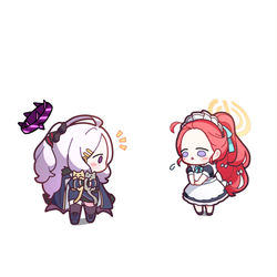 This is a pixiv picture whose title is 히나와유즈2.