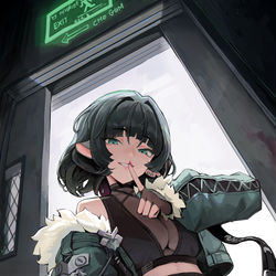 This is a pixiv picture whose title is JaneDoe.