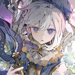 This is a pixiv picture whose title is 「AFK：ジャーニー」応援絵🖋.