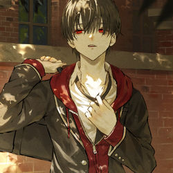 This is a pixiv picture whose title is 葛葉.