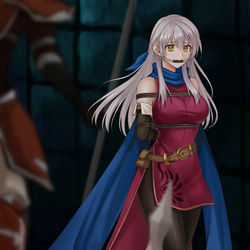 This is a pixiv picture whose title is Skeb　ミカヤ連行.
