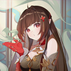 This is a pixiv picture whose title is lingsha.