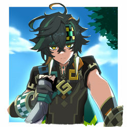 This is a pixiv picture whose title is キィニチ×蛍.