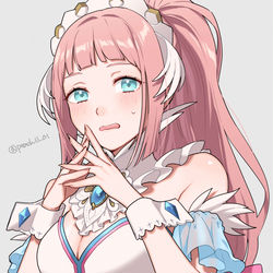 This is a pixiv picture whose title is 超英雄フェリシア.