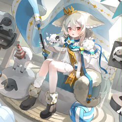 This is a pixiv picture whose title is 【稿件展示】毛茸茸.