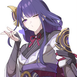 This is a pixiv picture whose title is Chuu💜.