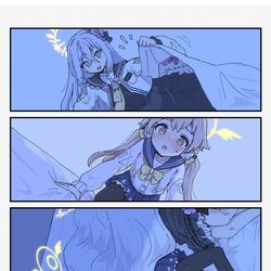 This is a pixiv picture whose title is ヒフアズ.