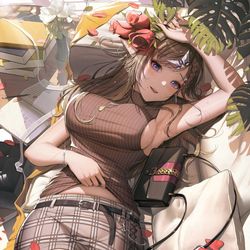 This is a pixiv picture whose title is work.