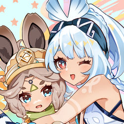 This is a pixiv picture whose title is ムアラ二とカチーナ.