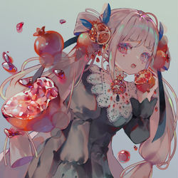 This is a pixiv picture whose title is 柘榴.