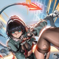This is a pixiv picture whose title is Jane Doe.