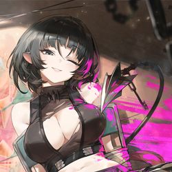 This is a pixiv picture whose title is 「これ、解いてくれる？」.