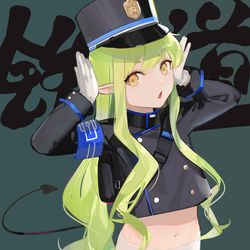 This is a pixiv picture whose title is cantaloupe.