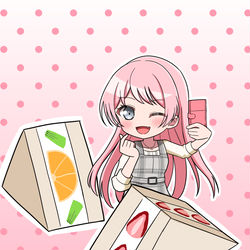 This is a pixiv picture whose title is 千早愛音.