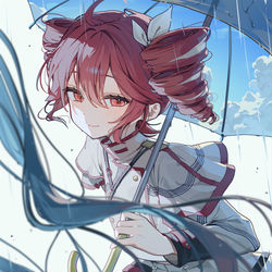 This is a pixiv picture whose title is 21日目 君の傍では雨だって晴れだ.