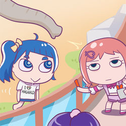 This is a pixiv picture whose title is 推しアニマル.