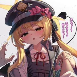This is a pixiv picture whose title is 気付いちゃった.
