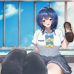 This is a pixiv picture whose title is 八奈見杏菜.