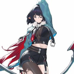 This is a pixiv picture whose title is Jane Doe.