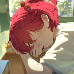 This is a pixiv picture whose title is Komari.