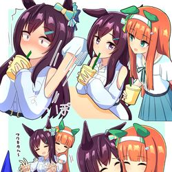 This is a pixiv picture whose title is なかよしｽｽﾞﾍﾞﾙ.