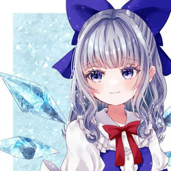 This is a pixiv picture whose title is チルノ.